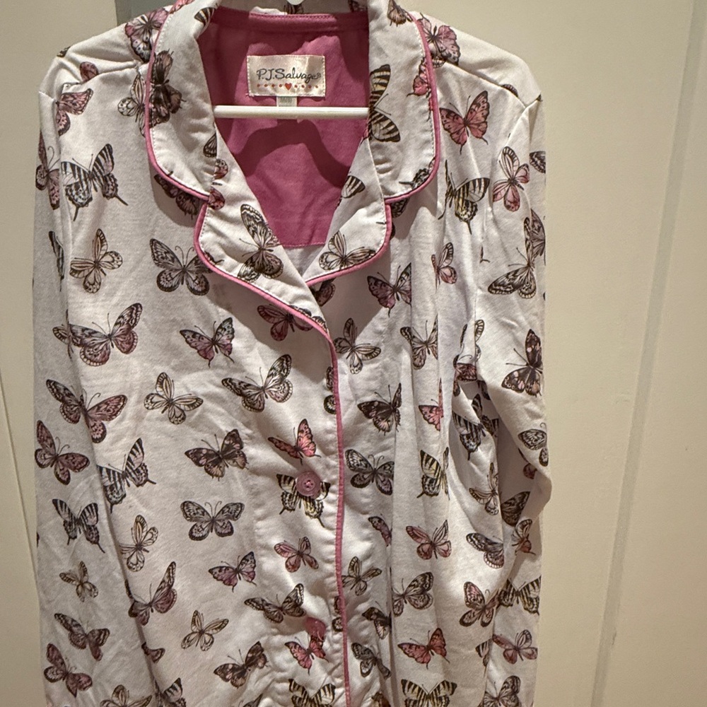 P.J. Salvage Butterfly Pajama Set